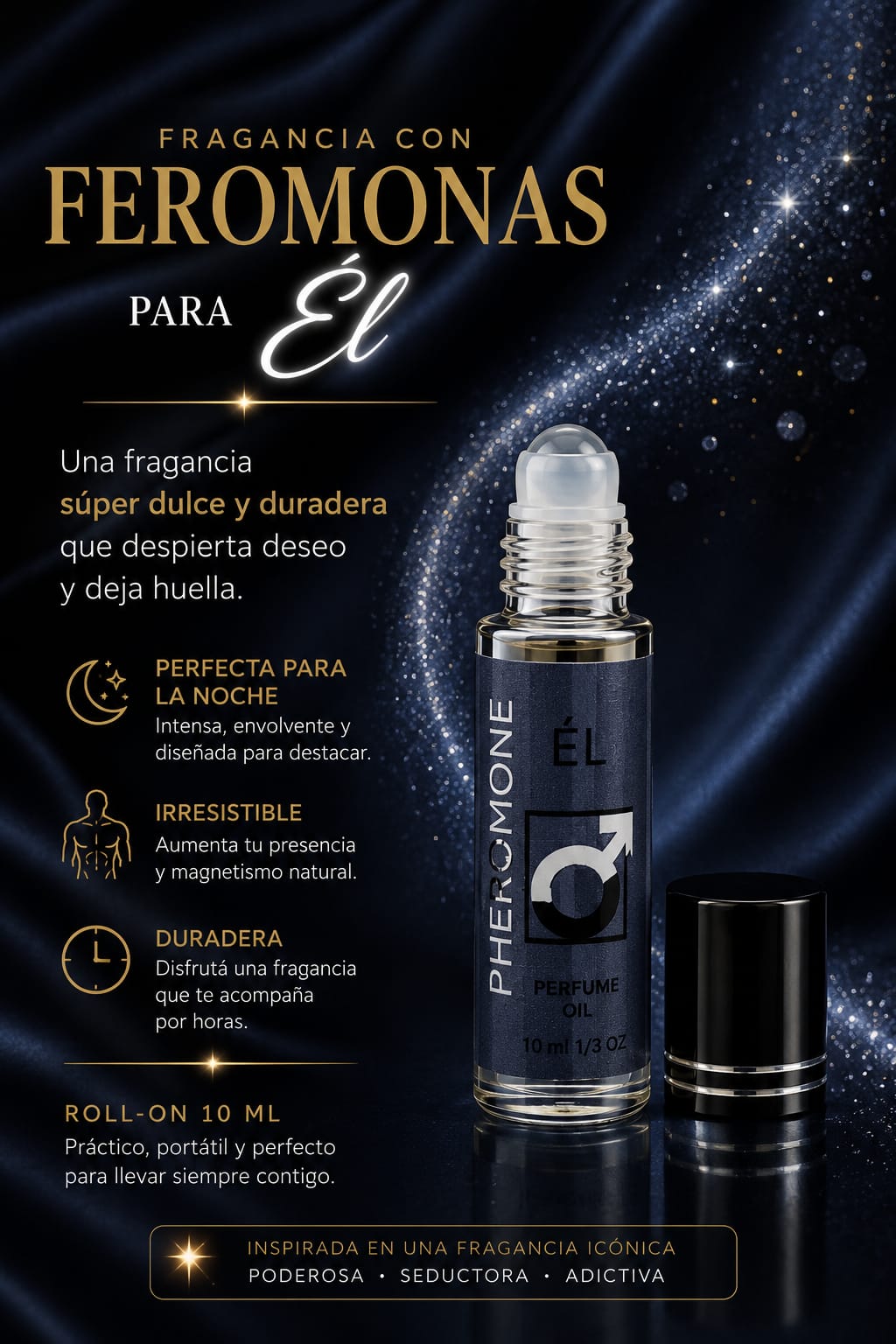 Feromona para Él Negro